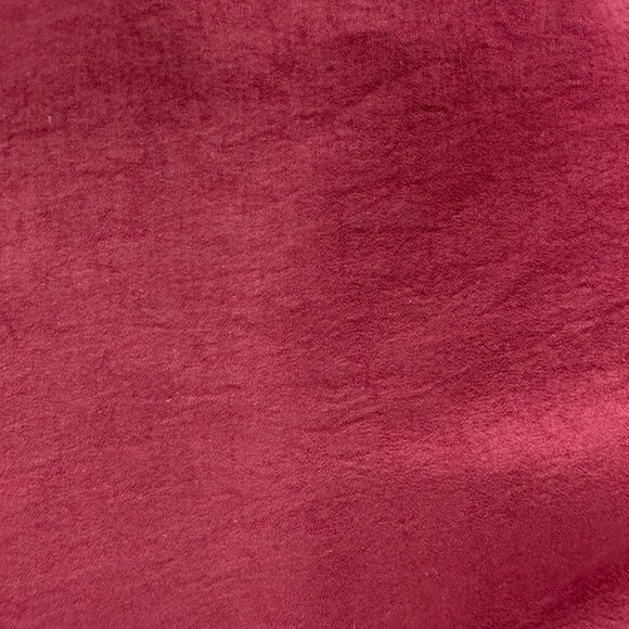 Bishop + Young Harper Crimson Cutout Dress S 100% Polyester V-Neck Short Sleeve - Picture 10 of 10